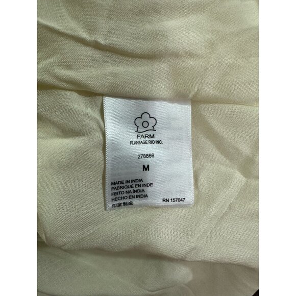 Farm Rio V-Neck Floral Chiffon Maxi Dress Size M NEW MSPR 258 - Picture 5 of 5